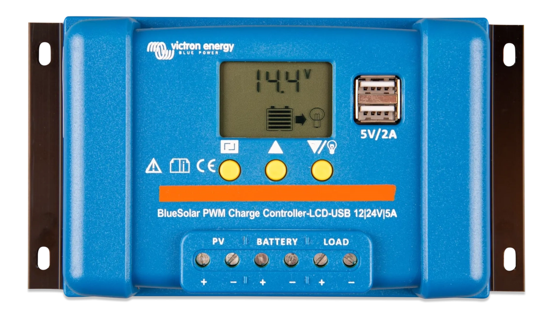 Victron BlueSolar PWM-LCD&USB 12/24V-5A